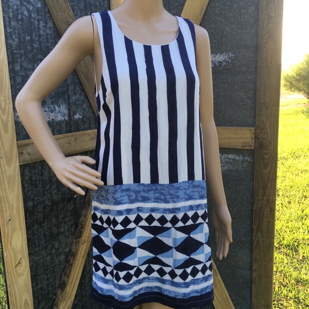 Very J M Striped Dress